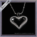 Romatic Heart Shape Cubic Zirconia Necklace Fashion Jewellry